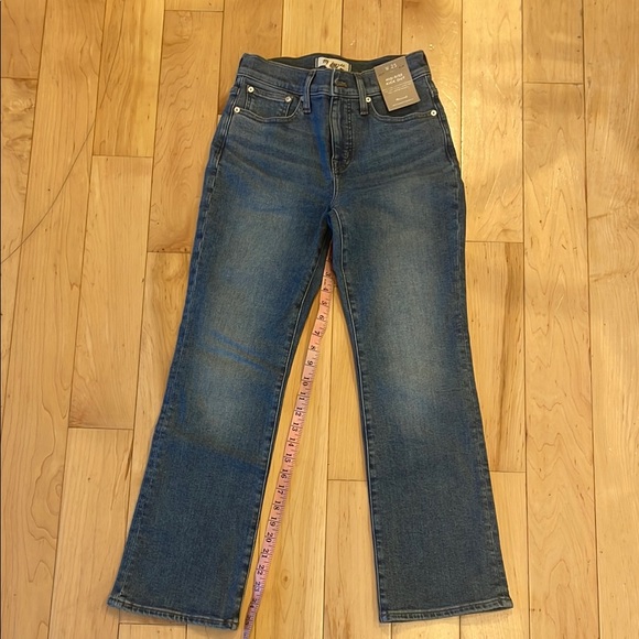 NWT Madewell Kick-out crop jeans size 25 - Picture 1 of 6